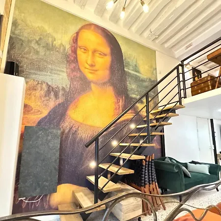Mona Lisa - 110 M2 Luxury Flat In Le Marais - Ac Appartement Parijs