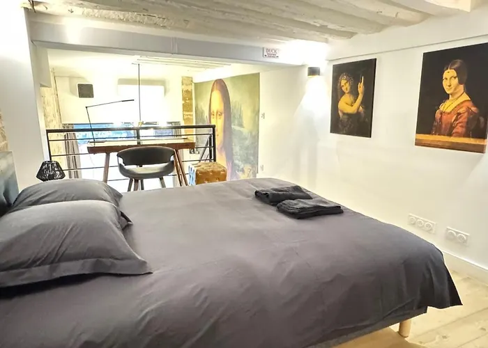 Mona Lisa - 110 M2 Luxury Flat In Le Marais - Ac * Paryż